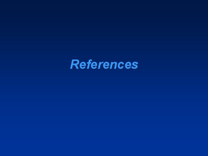 References References