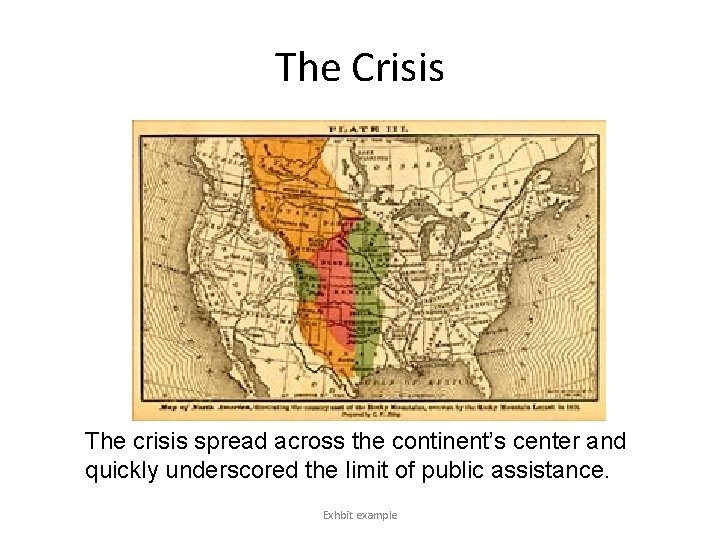 The Crisis The crisis spread across the continent’s center and quickly underscored the limit