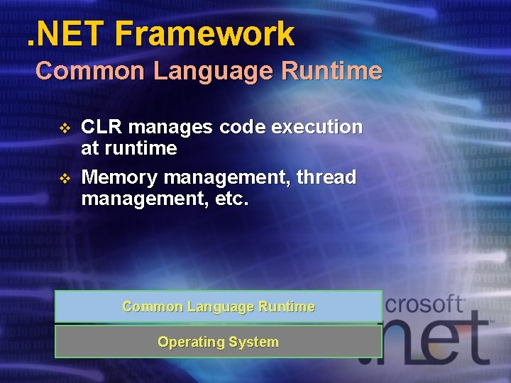 Microsoft NET Framework Overview Svetlin Nakov http www
