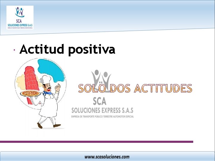  Actitud positiva 