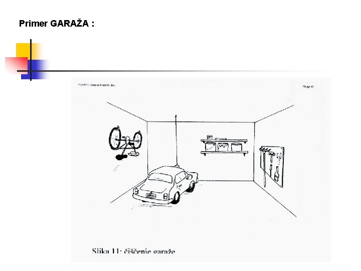 Primer GARAŽA : 