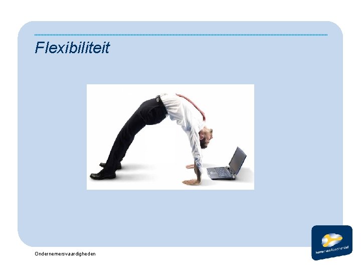 Flexibiliteit Ondernemersvaardigheden 