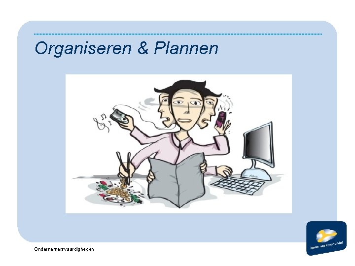 Organiseren & Plannen Ondernemersvaardigheden 