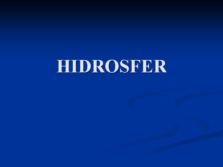 HIDROSFER 