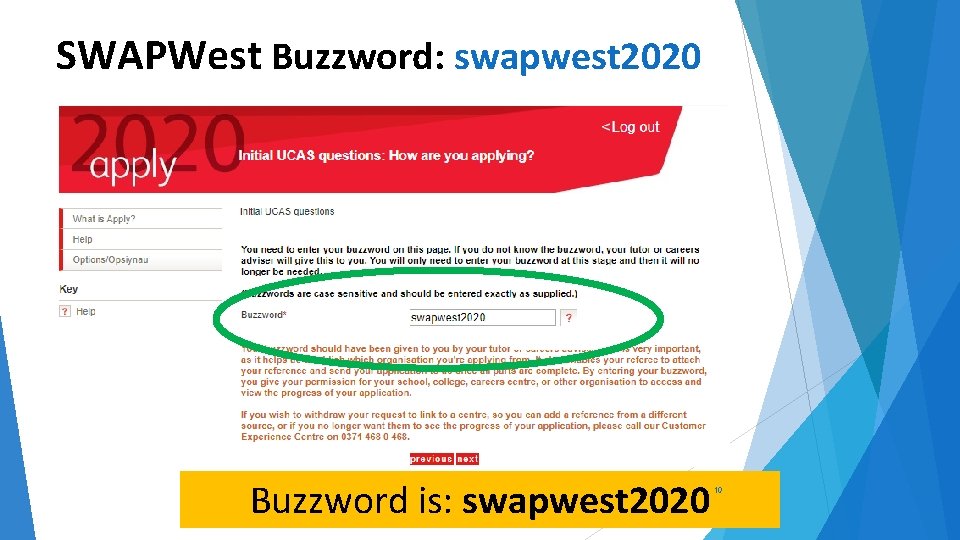 SWAPWest Buzzword: swapwest 2020 Buzzword is: swapwest 2020 10 