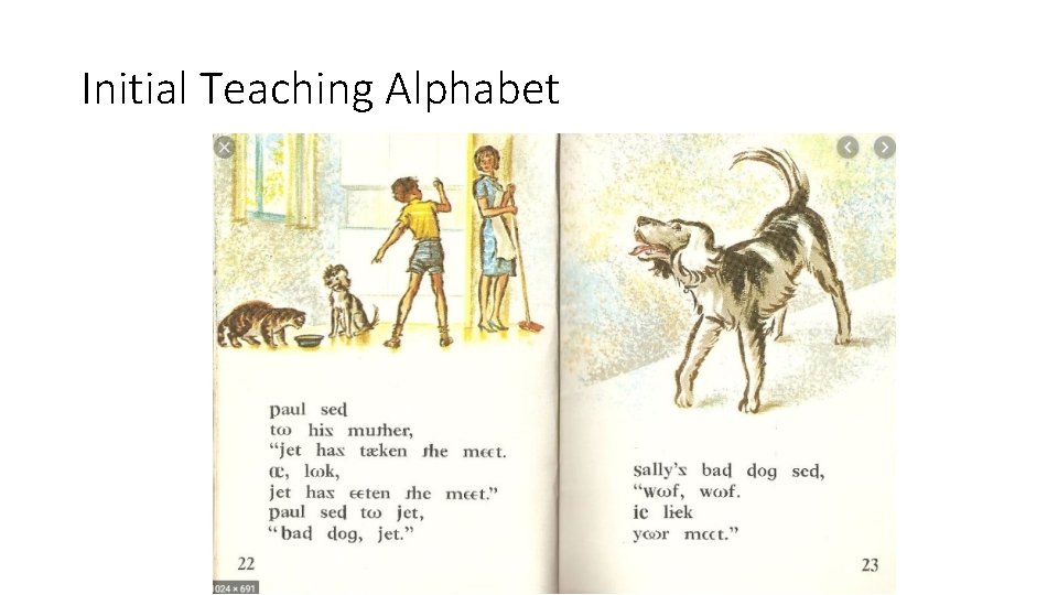 Initial Teaching Alphabet 