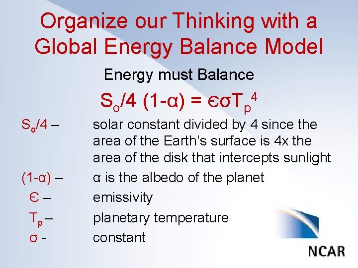 Organize our Thinking with a Click to. Energy edit Master title. Model style Global