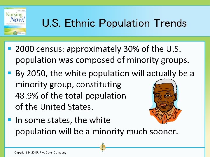 U. S. Ethnic Population Trends § 2000 census: approximately 30% of the U. S.