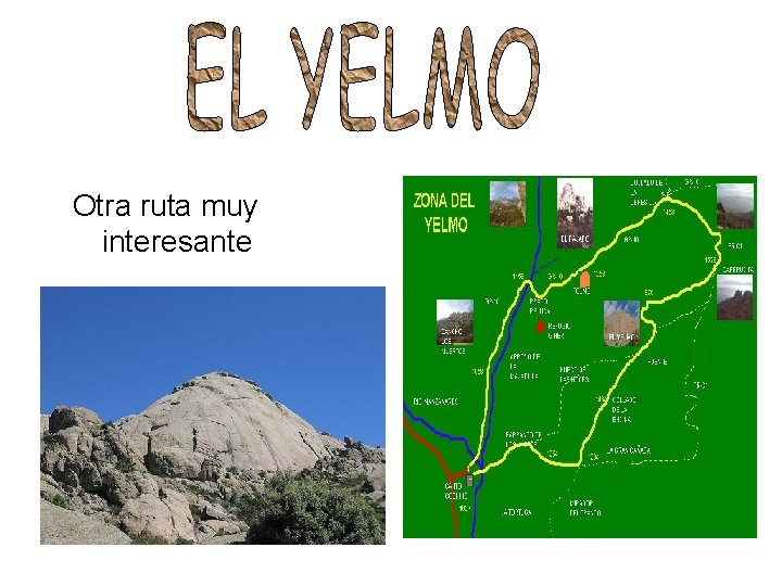 Otra ruta muy interesante 