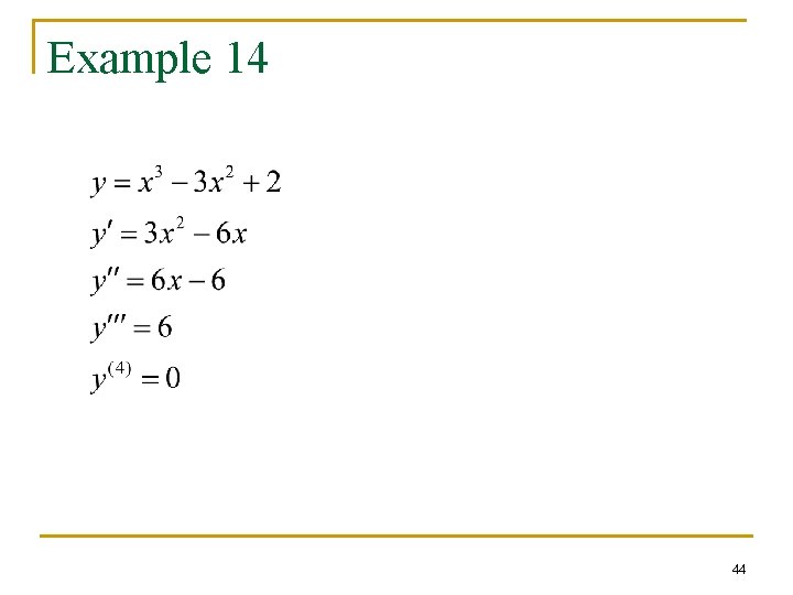Example 14 44 Example 14 44