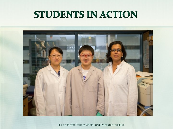 H. Lee Moffitt Cancer Center and Research Institute 