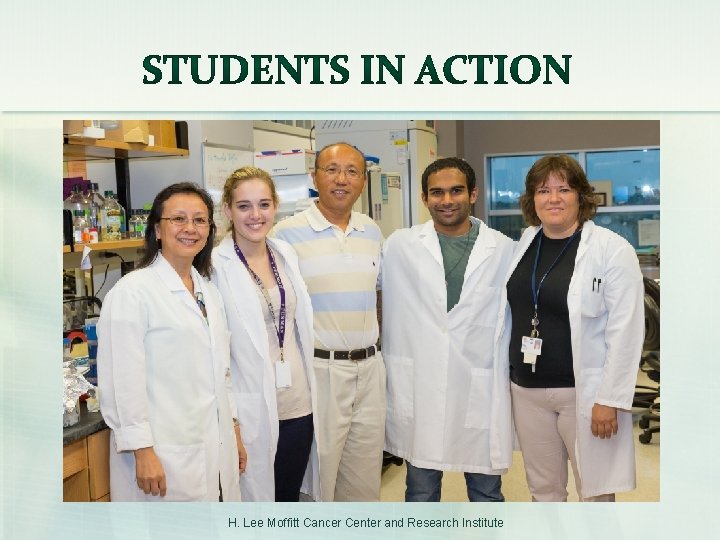 H. Lee Moffitt Cancer Center and Research Institute 