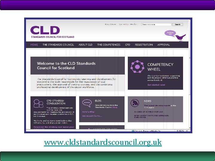 www. cldstandardscouncil. org. uk www. cldstandardscouncil. org. uk