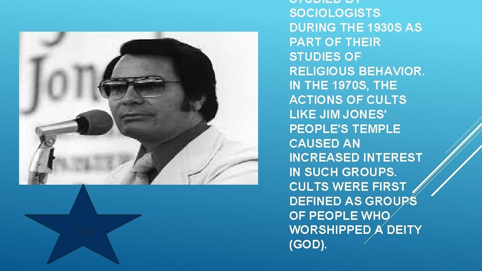 Press STUDIED BY SOCIOLOGISTS DURING THE 1930 S AS PART OF THEIR STUDIES OF