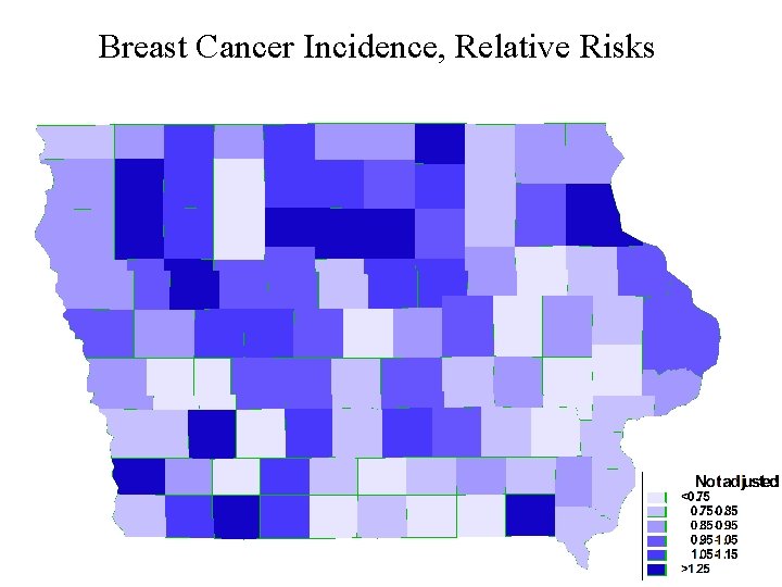 Breast Cancer Incidence, Relative Risks 