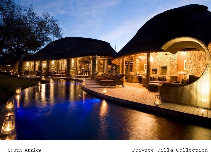 South Africa Private Villa Collection 