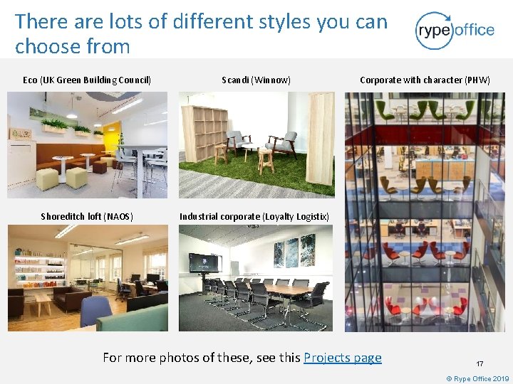 There are lots of different styles you can choose from Eco (UK Green Building