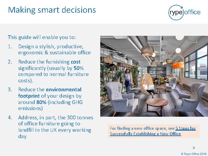 Making smart decisions This guide will enable you to: 1. Design a stylish, productive,