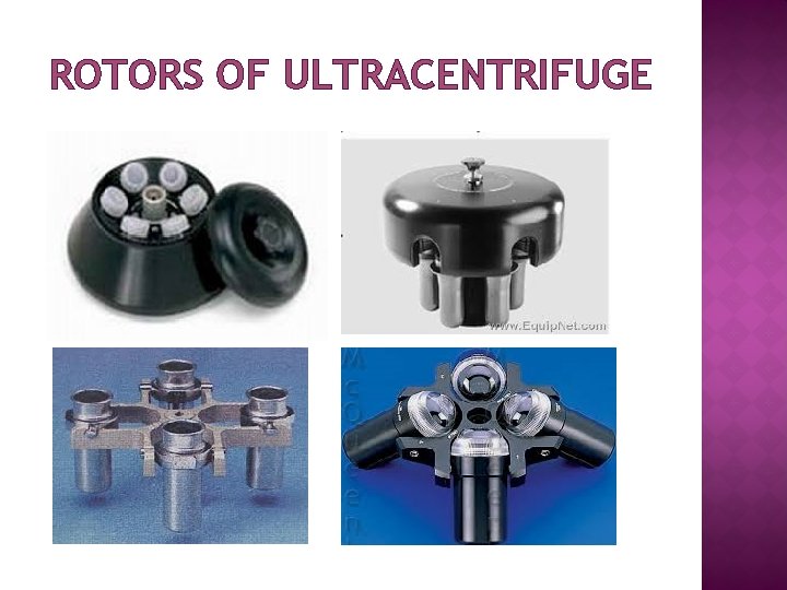 ROTORS OF ULTRACENTRIFUGE 