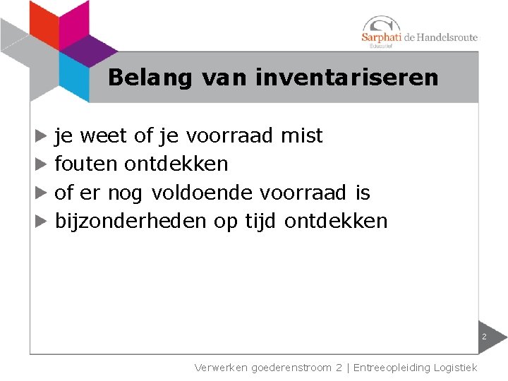 Belang van inventariseren je weet of je voorraad mist fouten ontdekken of er nog