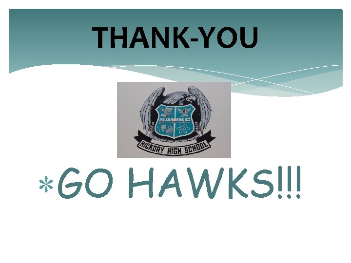 THANK-YOU GO HAWKS!!! 