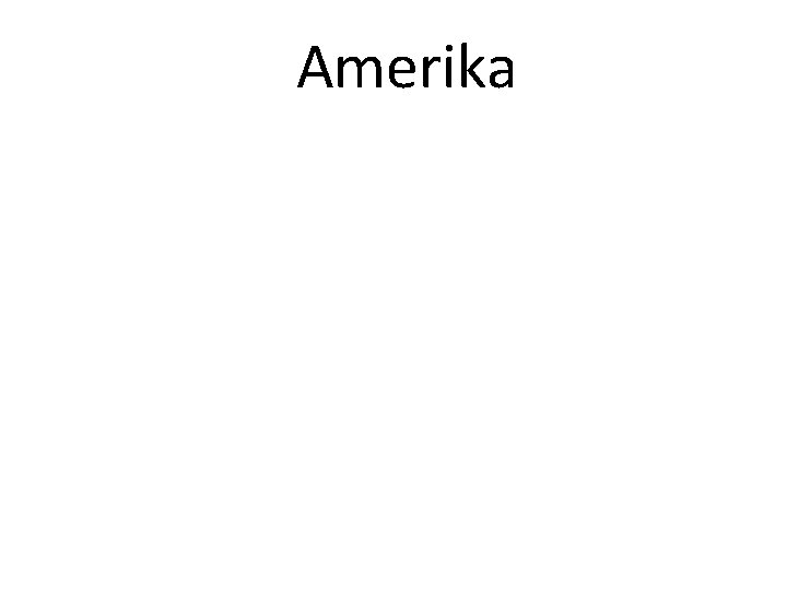 Amerika 