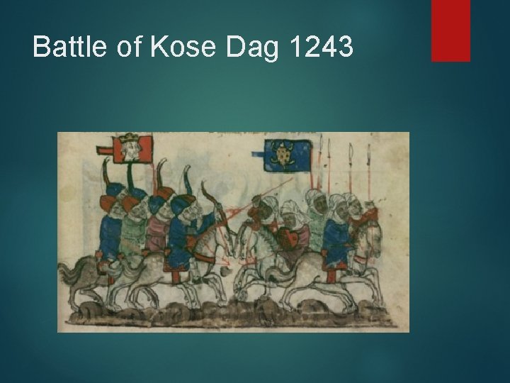 Battle of Kose Dag 1243 