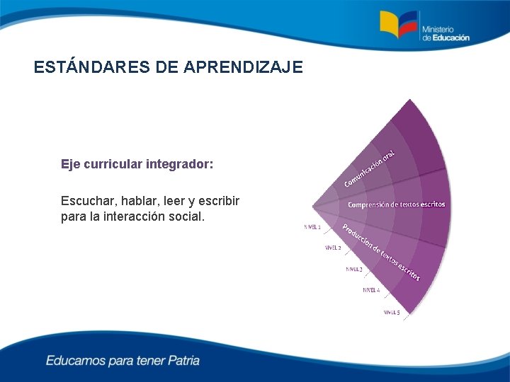 ESTÁNDARES DE APRENDIZAJE ¿Cuál es la relación entre los estándares y el currículo nacional?