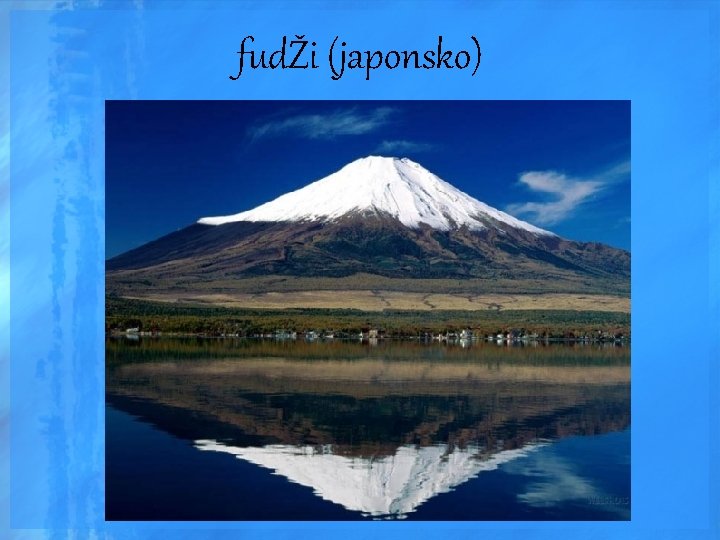 fudŽi (japonsko) 