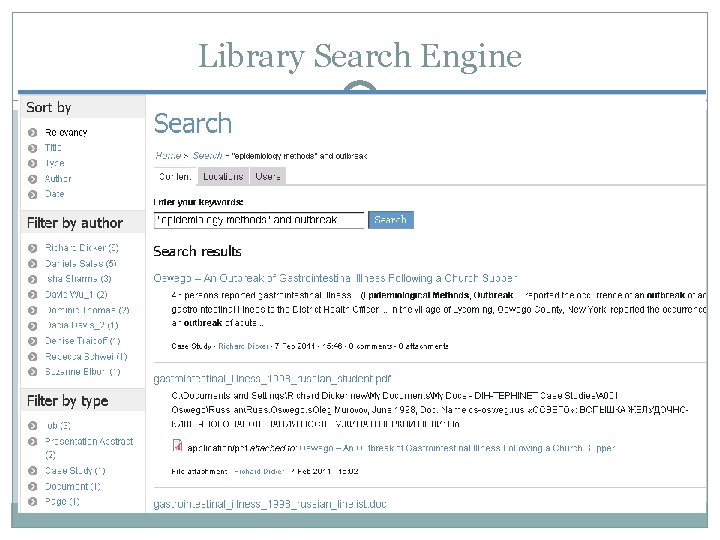 Library Search Engine 