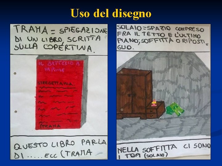 Uso del disegno 