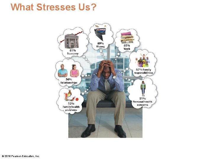 What Stresses Us? © 2016 Pearson Education, Inc. 