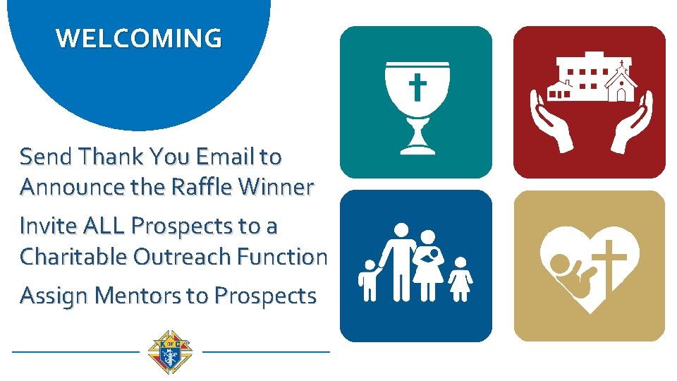 WELCOMING Send Thank You Email to Announce the Raffle Winner Invite ALL Prospects to