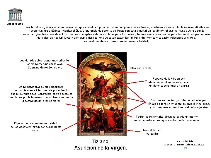 Claseshistoria Características generales: composiciones que con el tiempo abandonan complejas estructuras (inicialmente usa mucho