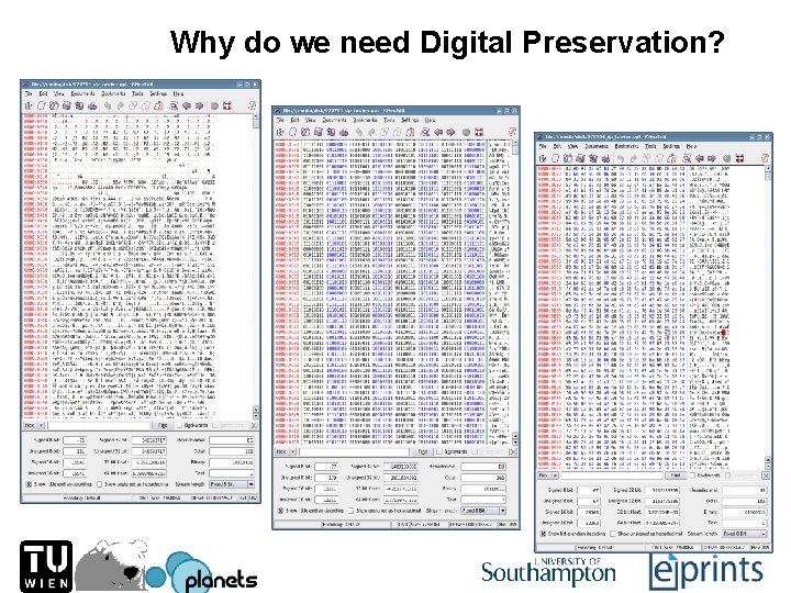 Why do we need Digital Preservation? 