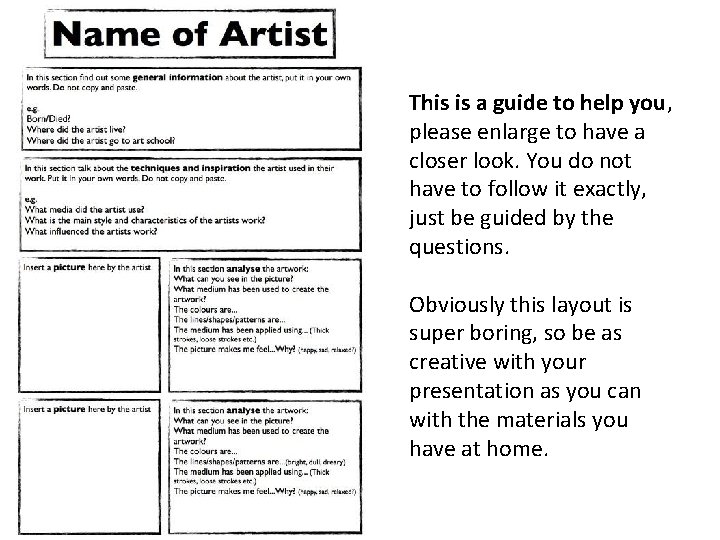 This is a guide to help you, please enlarge to have a closer look.