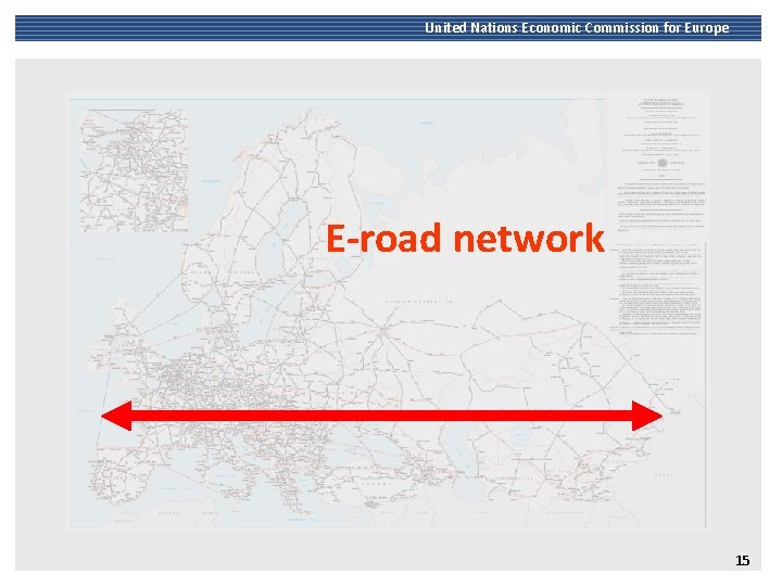 United Nations Economic Commission for Europe E-road network 15 