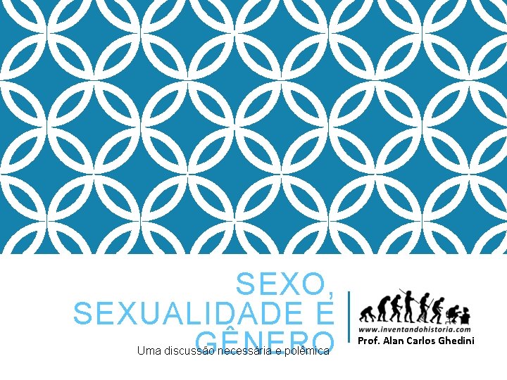 SEXO, SEXUALIDADE E GÊNERO Uma discussão necessária e polêmica Prof. Alan Carlos Ghedini 