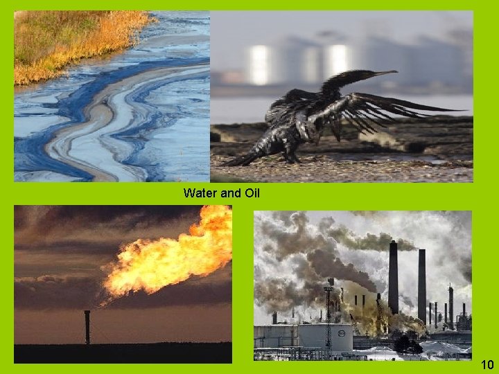 Water and Oil 10 