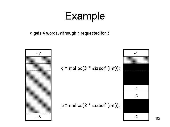Example q gets 4 words, although it requested for 3 +8 -4 q = Example q gets 4 words, although it requested for 3 +8 -4 q =