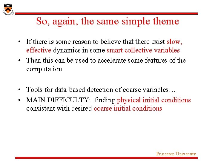 So, again, the same simple theme • If there is some reason to believe So, again, the same simple theme • If there is some reason to believe