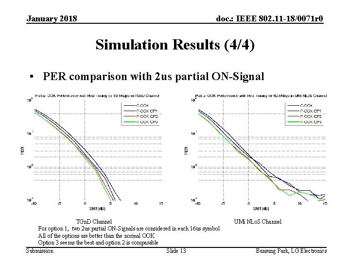 January 2018 doc. : IEEE 802. 11 -18/0071 r 0 Simulation Results (4/4) •