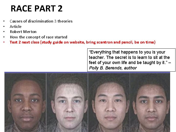 RACE PART 2 • • • Causes of discrimination 3 theories Article Robert Merton RACE PART 2 • • • Causes of discrimination 3 theories Article Robert Merton