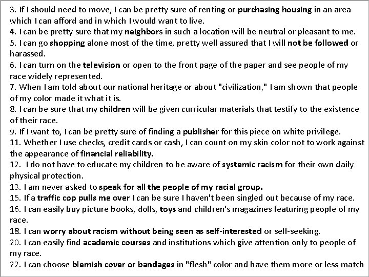 3. If I should need to move, I can be pretty sure of renting