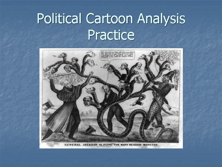 Political Cartoon Analysis Practice 