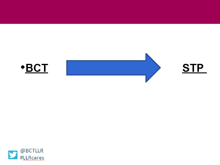 NHS Next Stage Review Context • BCT STP 