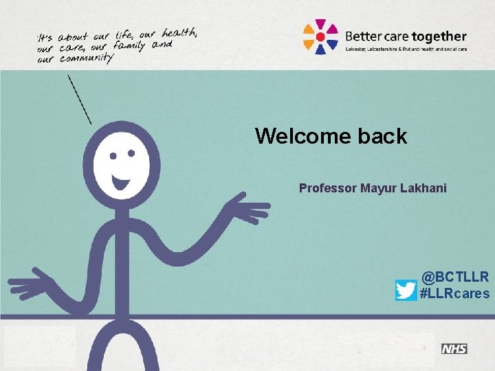 Welcome back Professor Mayur Lakhani @BCTLLR #LLRcares 