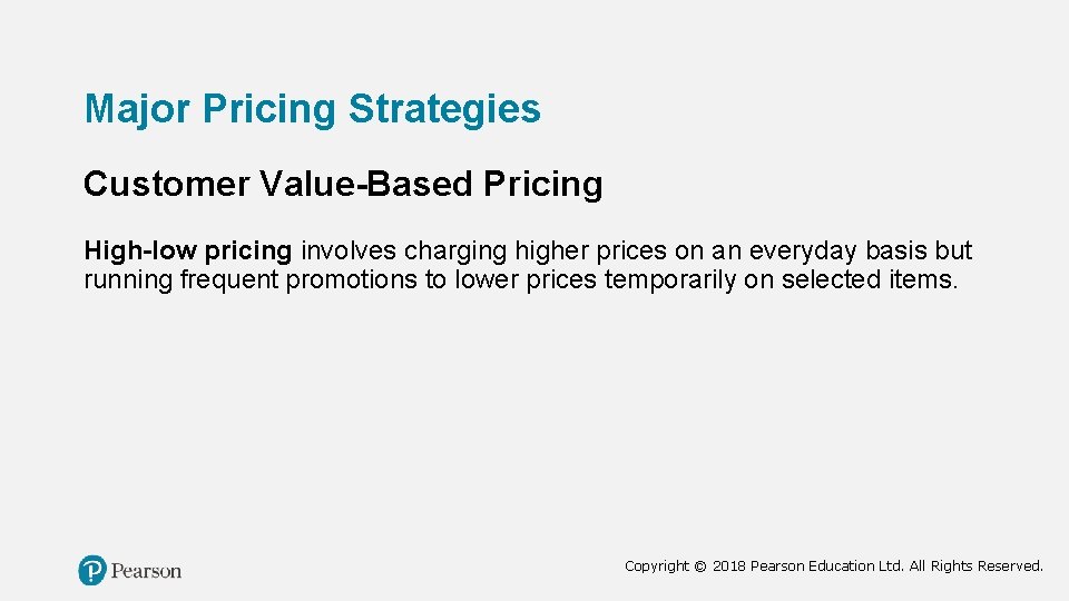 Principles of Marketing Seventeenth Edition Chapter 10 Pricing