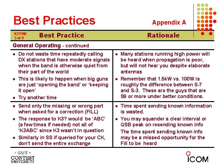 Best Practices K 2 YWE 3 of 9 Appendix A Best Practice Rationale General