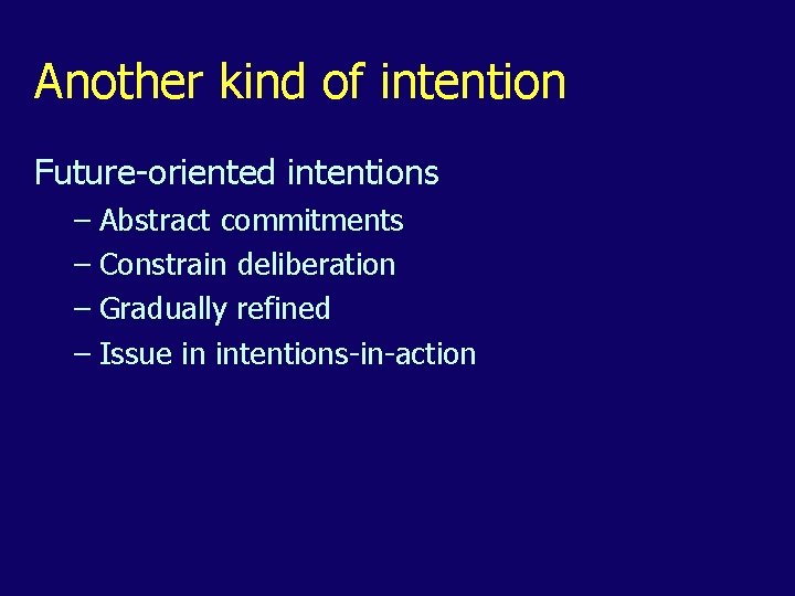 Intention in Communication Matthew Stone Department of Computer
